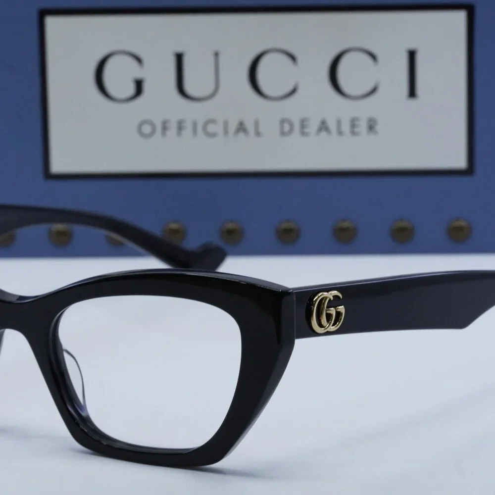 Final Price! Gucci GG1334O 001 Black Eyeglasses - Picture 4 of 10